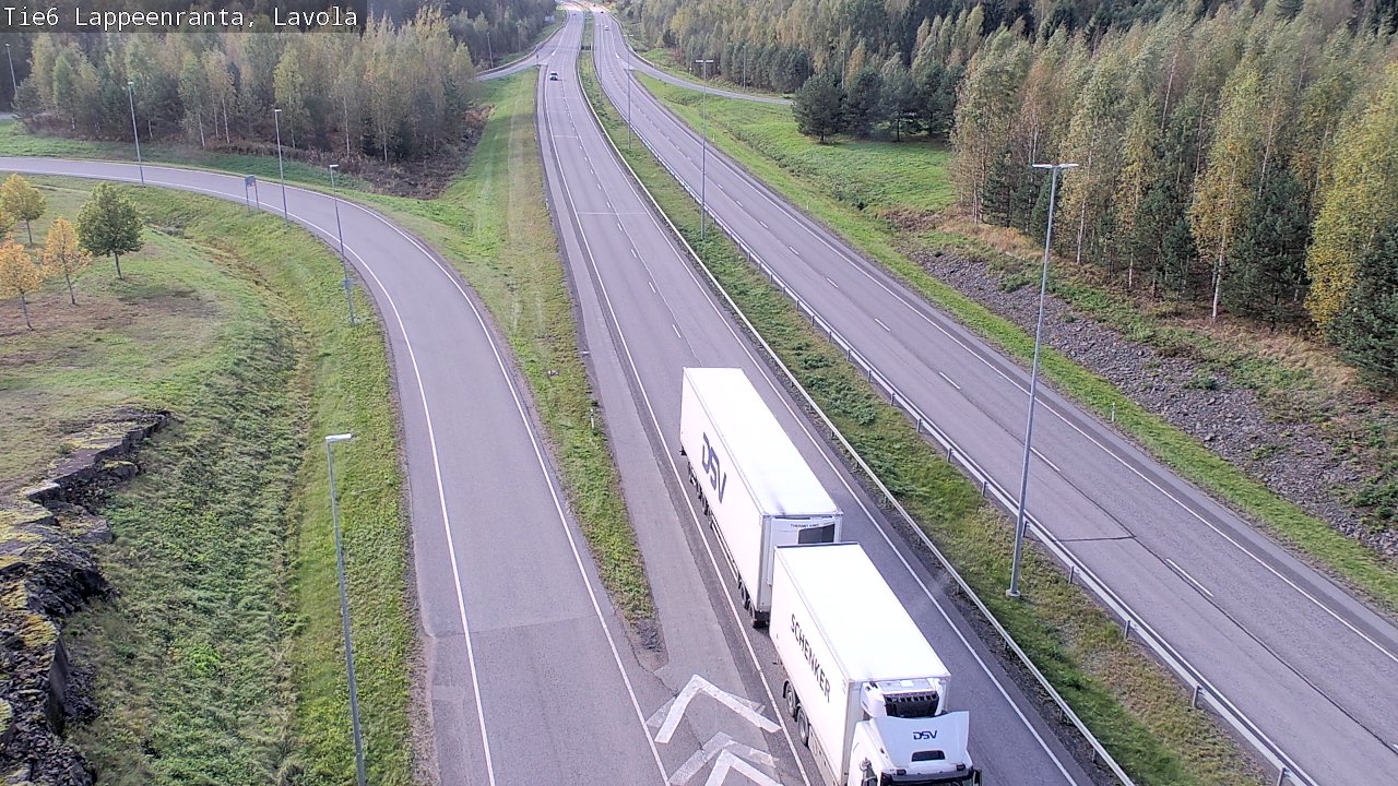 Kelikamerat Kuva Tie 6 Lappeenranta, Lavola, Lappeenranta, Etelä-Karjala