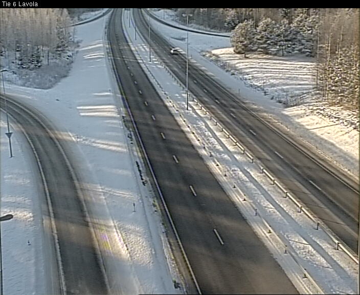 Weather Camera Image Road 6 Lappeenranta, Lavola, Lappeenranta, Etelä-Karjala