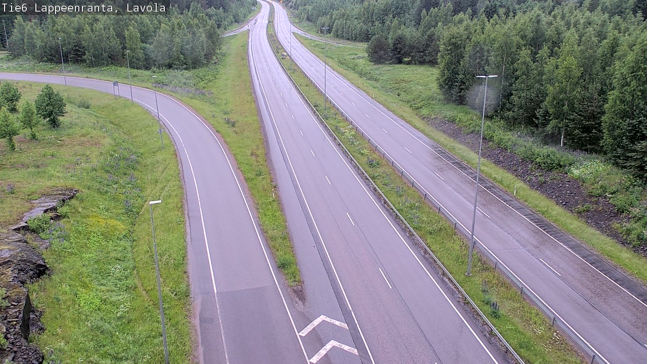 Kelikamerat Kuva Tie 6 Lappeenranta, Lavola, Lappeenranta, Etelä-Karjala