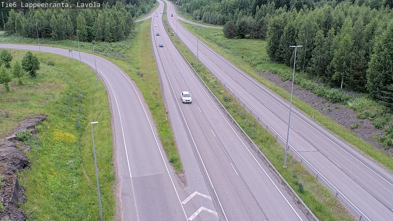 Kelikamerat Kuva Tie 6 Lappeenranta, Lavola, Lappeenranta, Etelä-Karjala