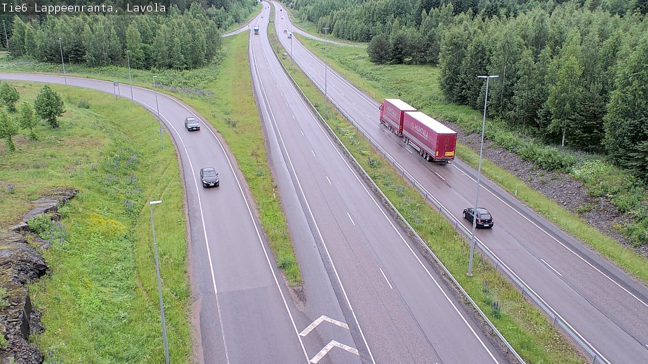 Kelikamerat Kuva Tie 6 Lappeenranta, Lavola, Lappeenranta, Etelä-Karjala