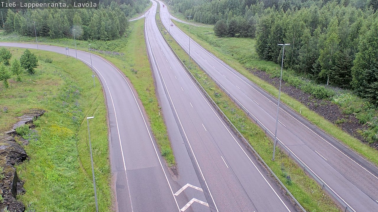 Kelikamerat Kuva Tie 6 Lappeenranta, Lavola, Lappeenranta, Etelä-Karjala