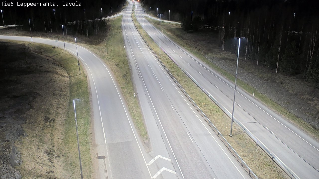 Weather Camera Image Väg 6 Villmanstrand, Lavola, Lappeenranta, Etelä-Karjala