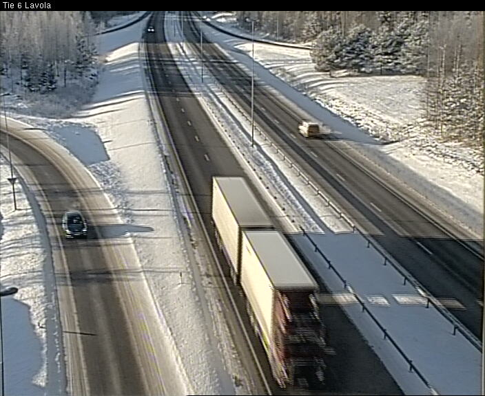 Weather Camera Image Road 6 Lappeenranta, Lavola, Lappeenranta, Etelä-Karjala