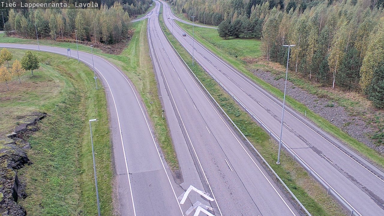 Kelikamerat Kuva Tie 6 Lappeenranta, Lavola, Lappeenranta, Etelä-Karjala