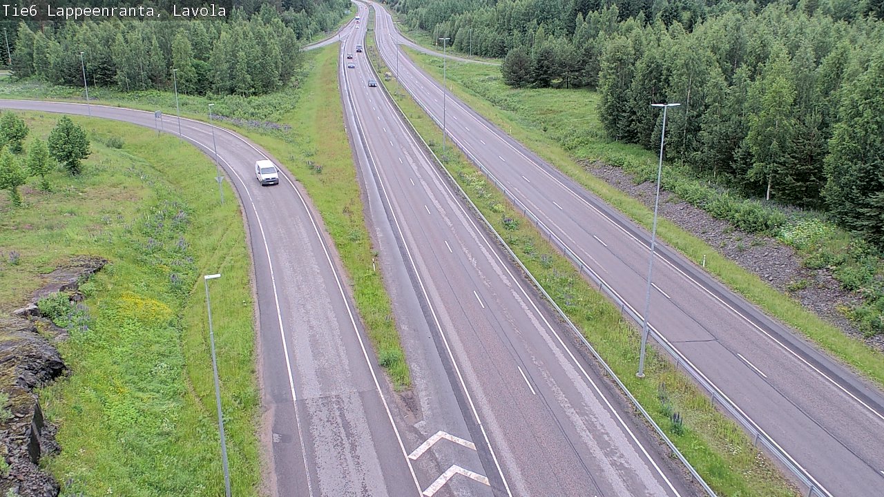 Kelikamerat Kuva Tie 6 Lappeenranta, Lavola, Lappeenranta, Etelä-Karjala