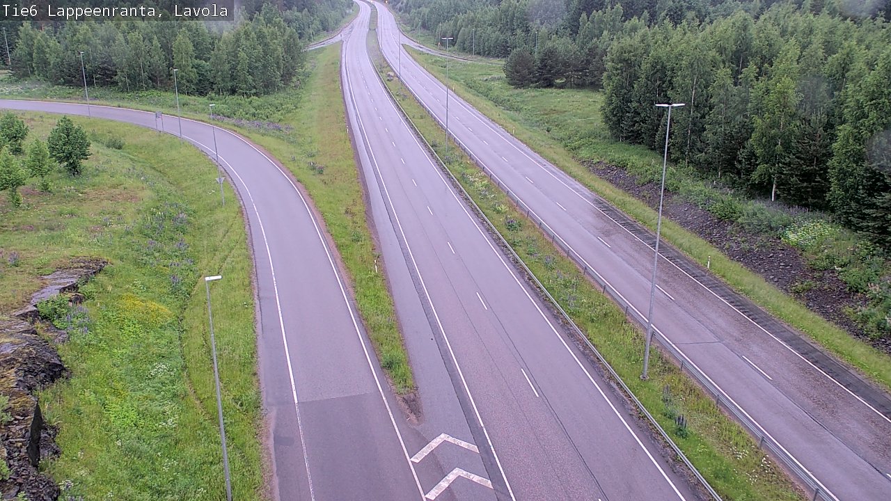 Kelikamerat Kuva Tie 6 Lappeenranta, Lavola, Lappeenranta, Etelä-Karjala