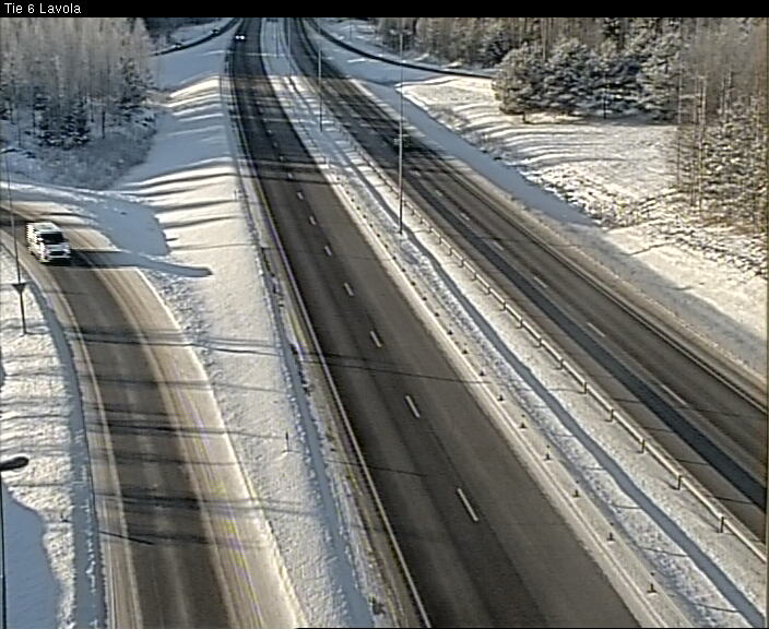 Weather Camera Image Road 6 Lappeenranta, Lavola, Lappeenranta, Etelä-Karjala