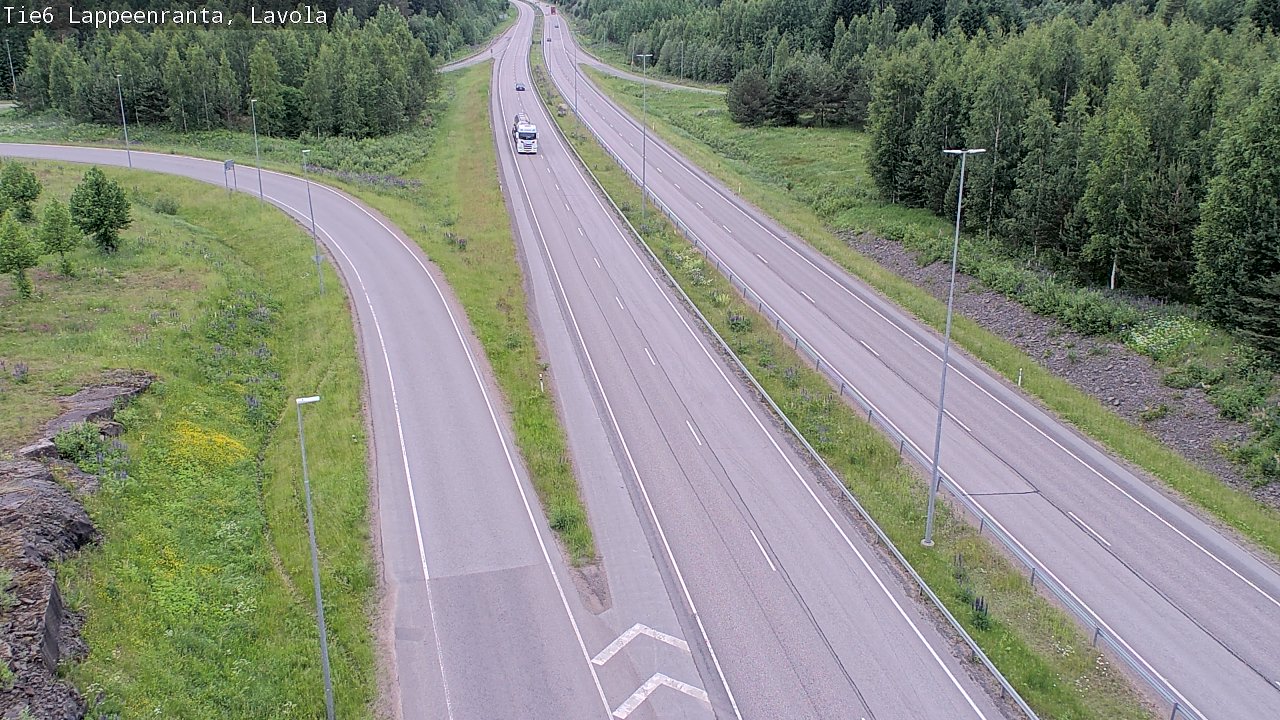 Kelikamerat Kuva Tie 6 Lappeenranta, Lavola, Lappeenranta, Etelä-Karjala