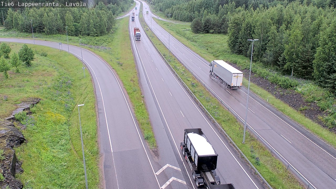 Kelikamerat Kuva Tie 6 Lappeenranta, Lavola, Lappeenranta, Etelä-Karjala