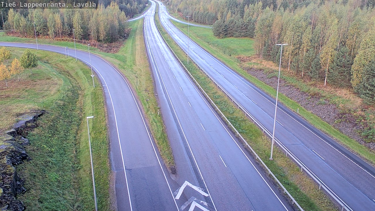 Kelikamerat Kuva Tie 6 Lappeenranta, Lavola, Lappeenranta, Etelä-Karjala
