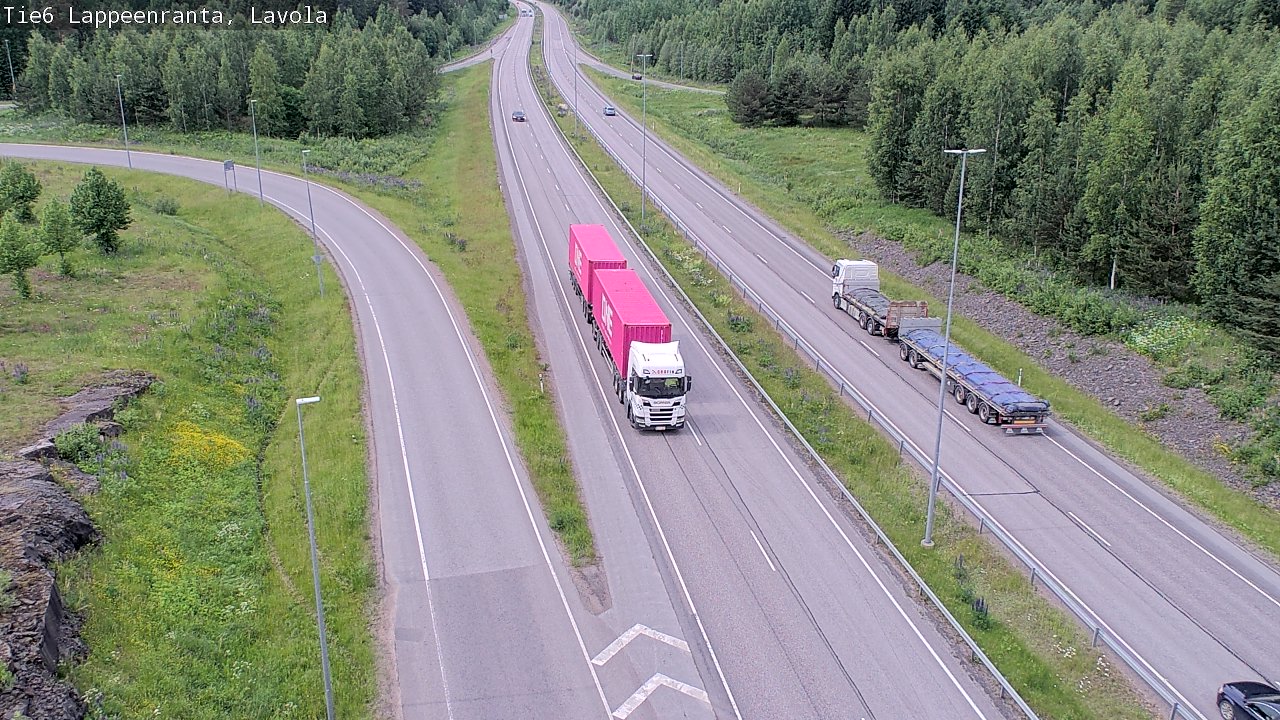 Kelikamerat Kuva Tie 6 Lappeenranta, Lavola, Lappeenranta, Etelä-Karjala