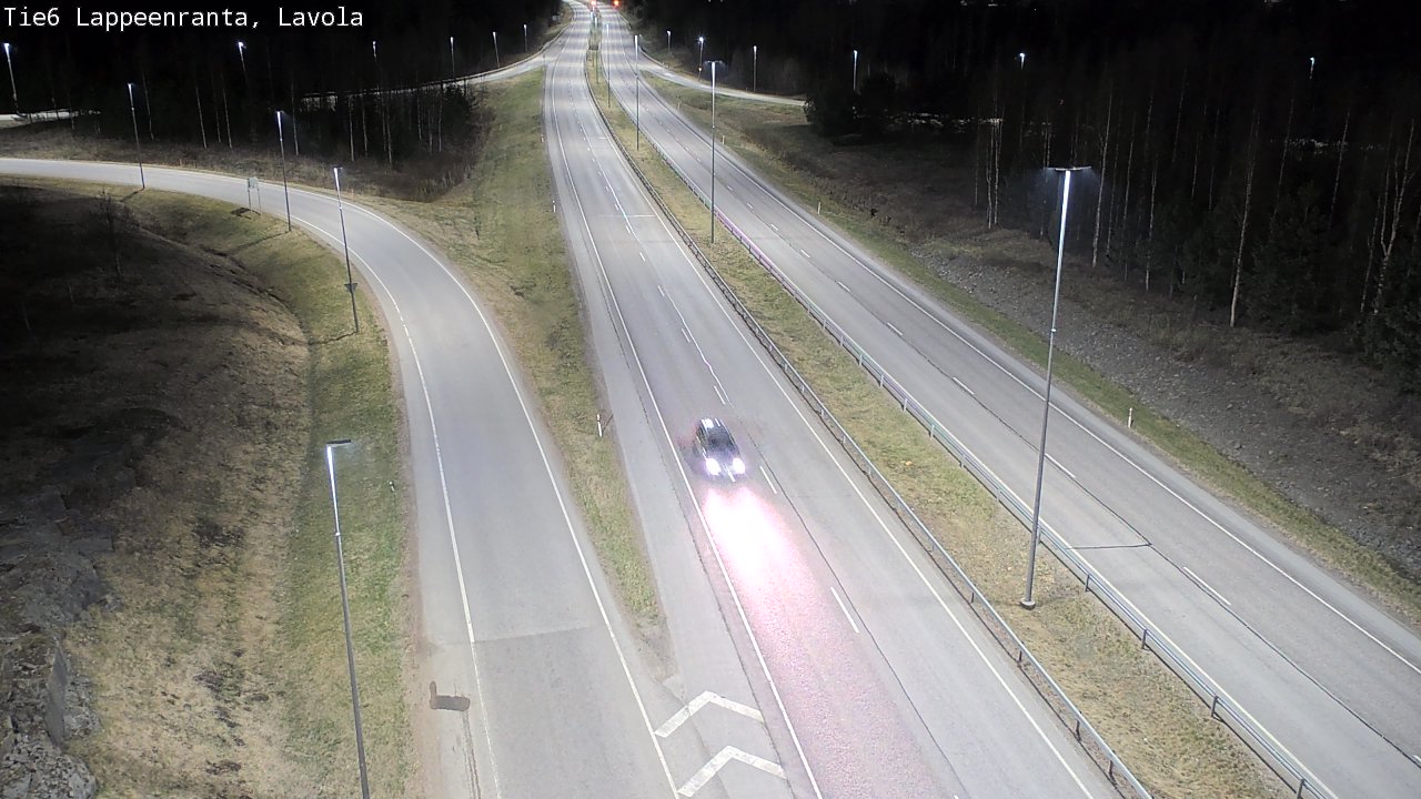 Weather Camera Image Väg 6 Villmanstrand, Lavola, Lappeenranta, Etelä-Karjala
