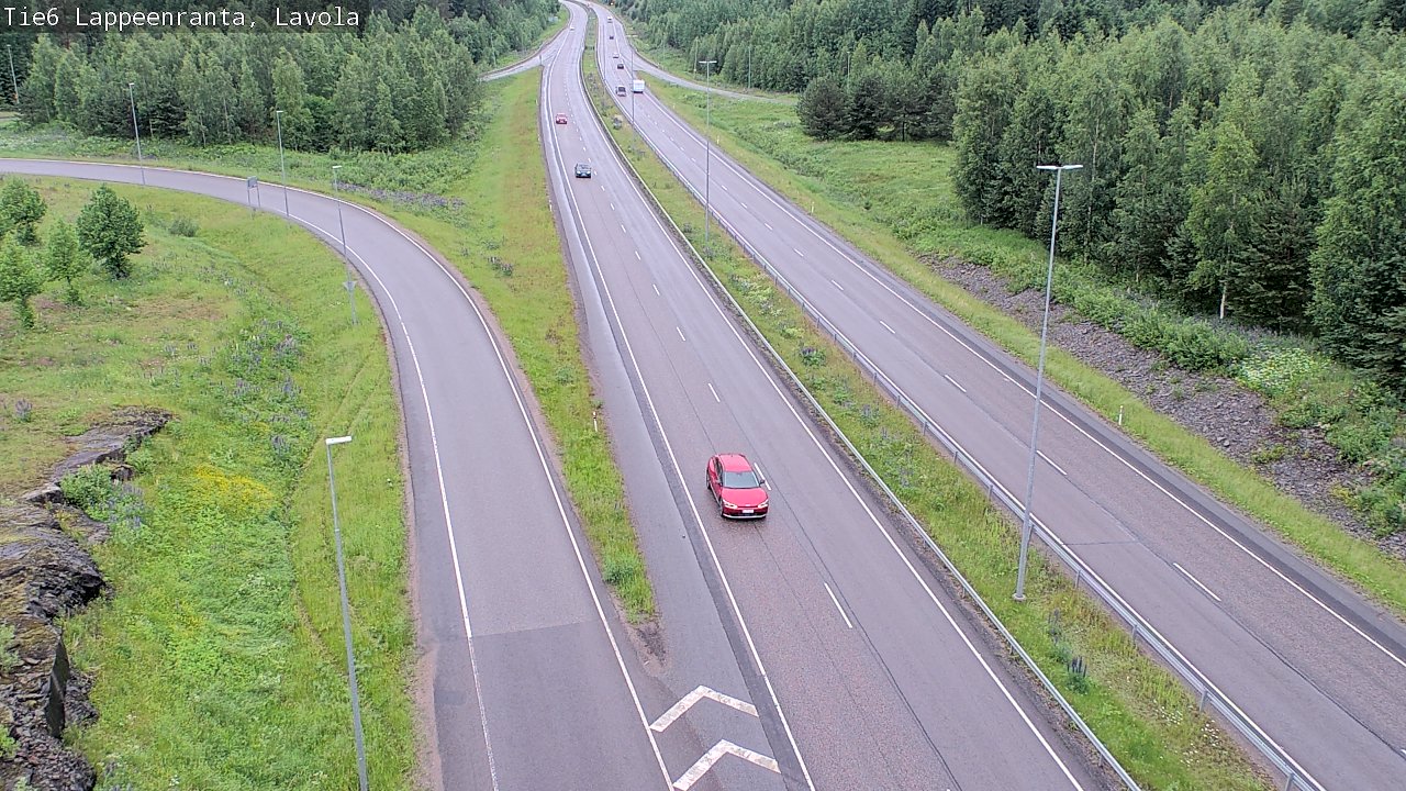 Kelikamerat Kuva Tie 6 Lappeenranta, Lavola, Lappeenranta, Etelä-Karjala