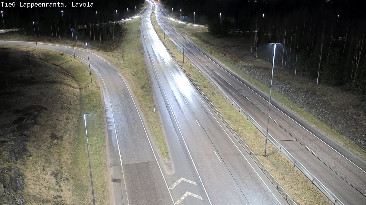 Weather Camera Image Väg 6 Villmanstrand, Lavola, Lappeenranta, Etelä-Karjala