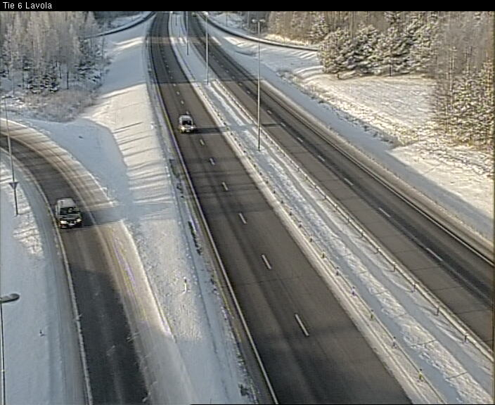 Weather Camera Image Road 6 Lappeenranta, Lavola, Lappeenranta, Etelä-Karjala