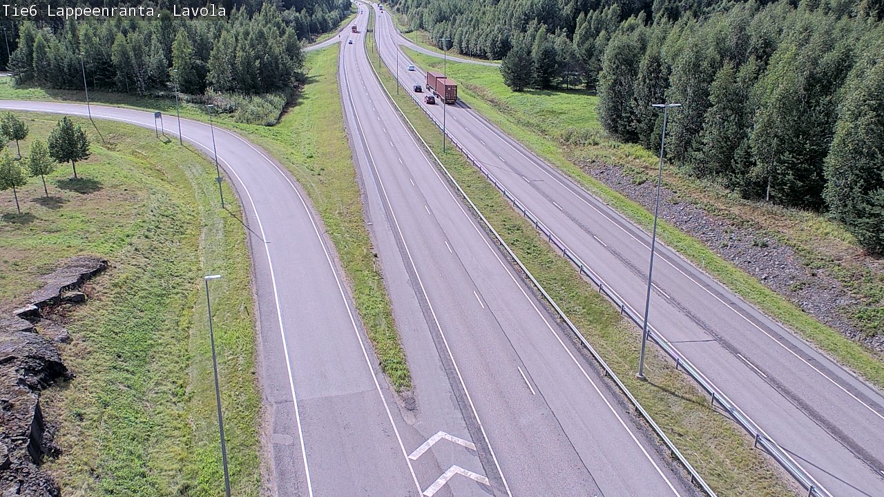 Kelikamerat Kuva Tie 6 Lappeenranta, Lavola, Lappeenranta, Etelä-Karjala