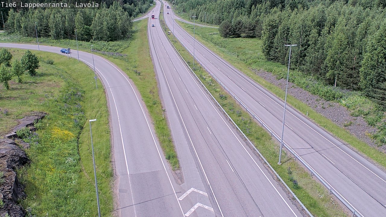 Kelikamerat Kuva Tie 6 Lappeenranta, Lavola, Lappeenranta, Etelä-Karjala