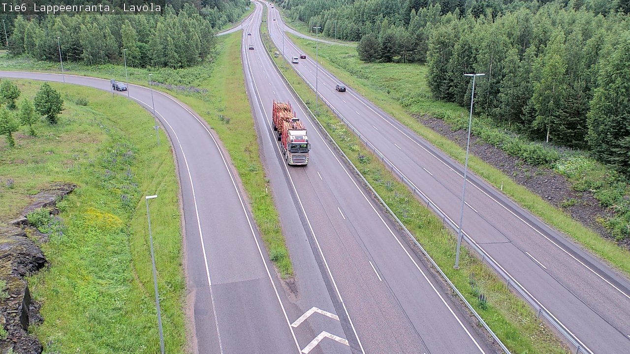 Kelikamerat Kuva Tie 6 Lappeenranta, Lavola, Lappeenranta, Etelä-Karjala
