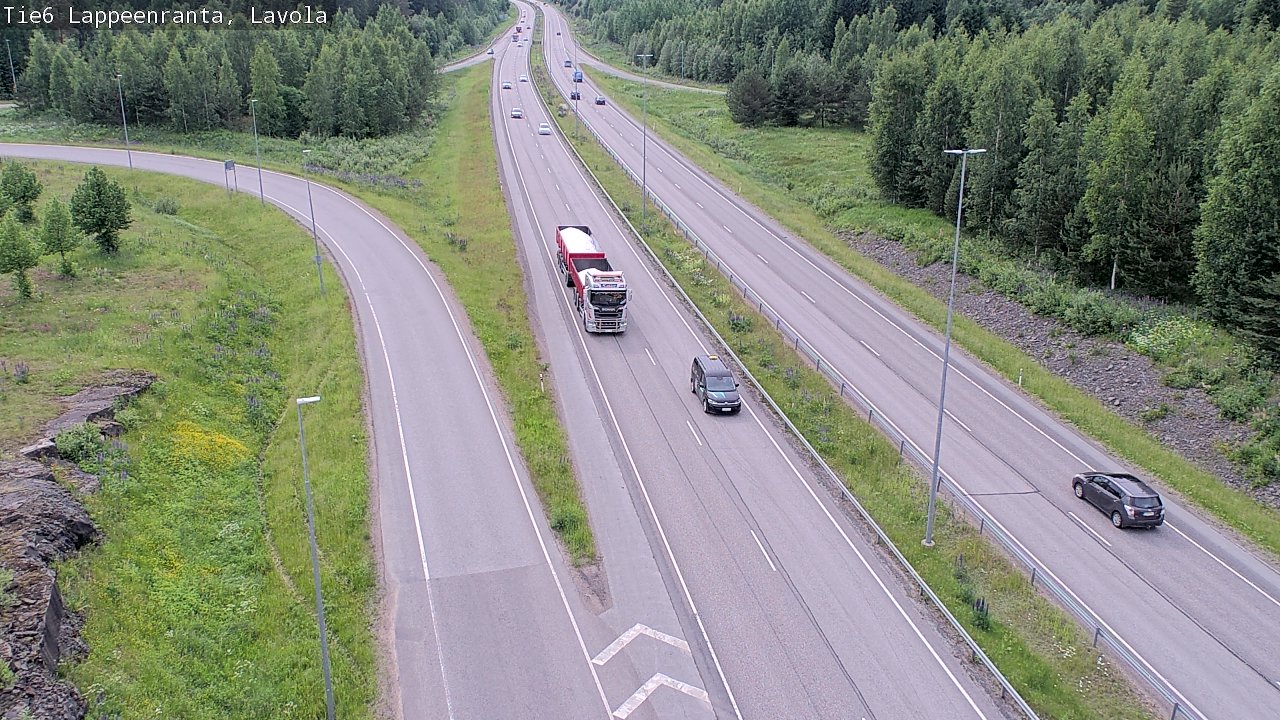 Kelikamerat Kuva Tie 6 Lappeenranta, Lavola, Lappeenranta, Etelä-Karjala