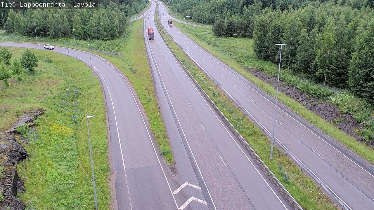 Kelikamerat Kuva Tie 6 Lappeenranta, Lavola, Lappeenranta, Etelä-Karjala