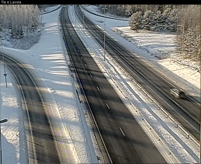 Weather Camera Image Road 6 Lappeenranta, Lavola, Lappeenranta, Etelä-Karjala