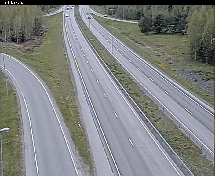 Weather Camera Image Road 6 Lappeenranta, Lavola, Lappeenranta, Etelä-Karjala