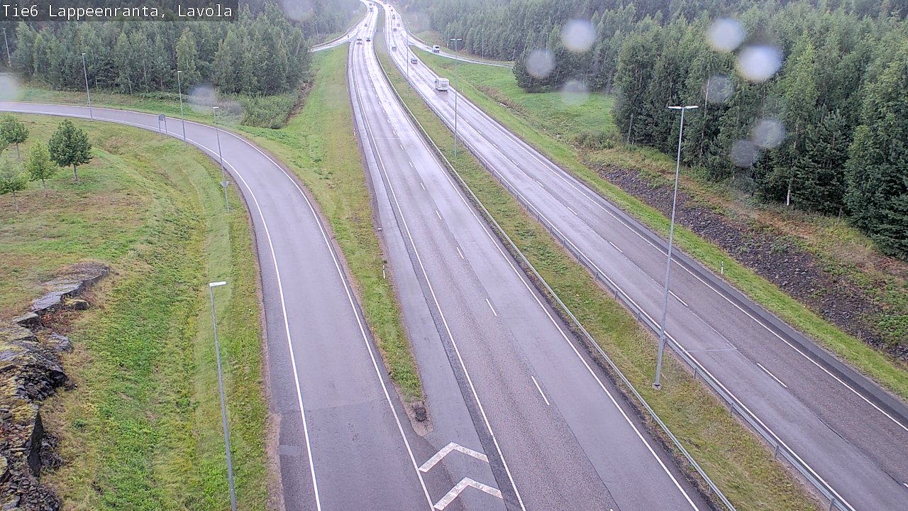 Kelikamerat Kuva Tie 6 Lappeenranta, Lavola, Lappeenranta, Etelä-Karjala
