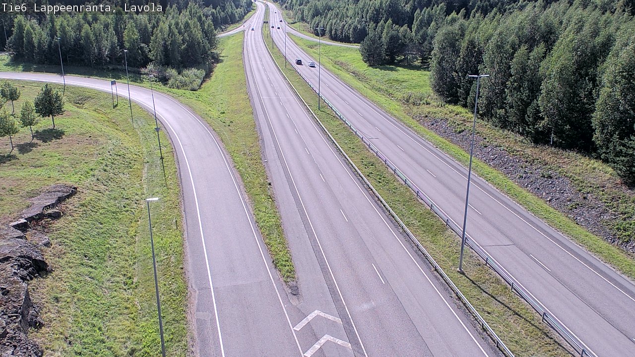 Kelikamerat Kuva Tie 6 Lappeenranta, Lavola, Lappeenranta, Etelä-Karjala