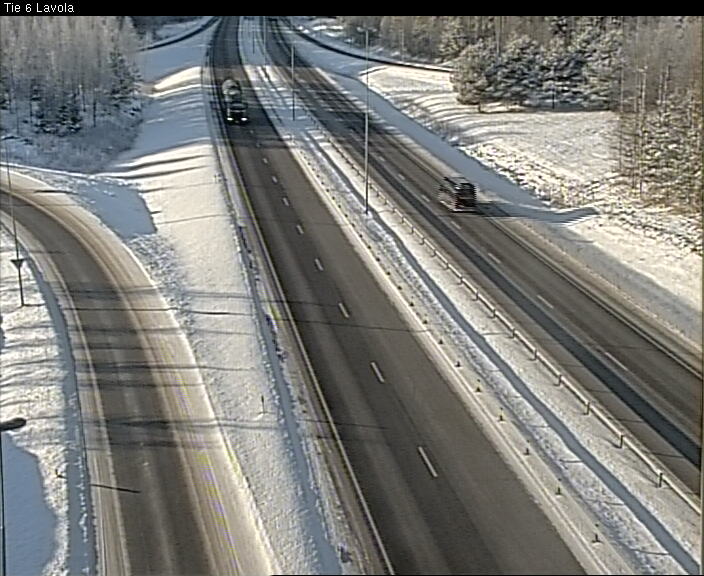 Weather Camera Image Road 6 Lappeenranta, Lavola, Lappeenranta, Etelä-Karjala
