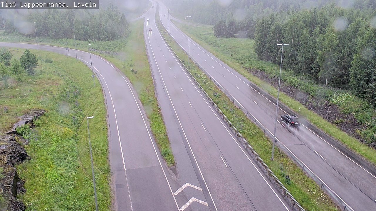Kelikamerat Kuva Tie 6 Lappeenranta, Lavola, Lappeenranta, Etelä-Karjala
