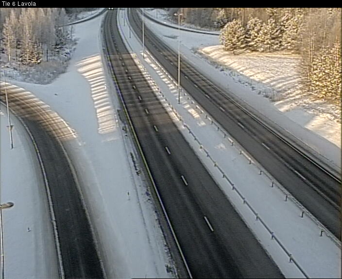Weather Camera Image Road 6 Lappeenranta, Lavola, Lappeenranta, Etelä-Karjala