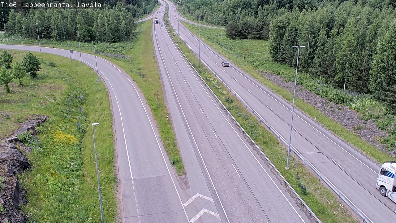 Kelikamerat Kuva Tie 6 Lappeenranta, Lavola, Lappeenranta, Etelä-Karjala