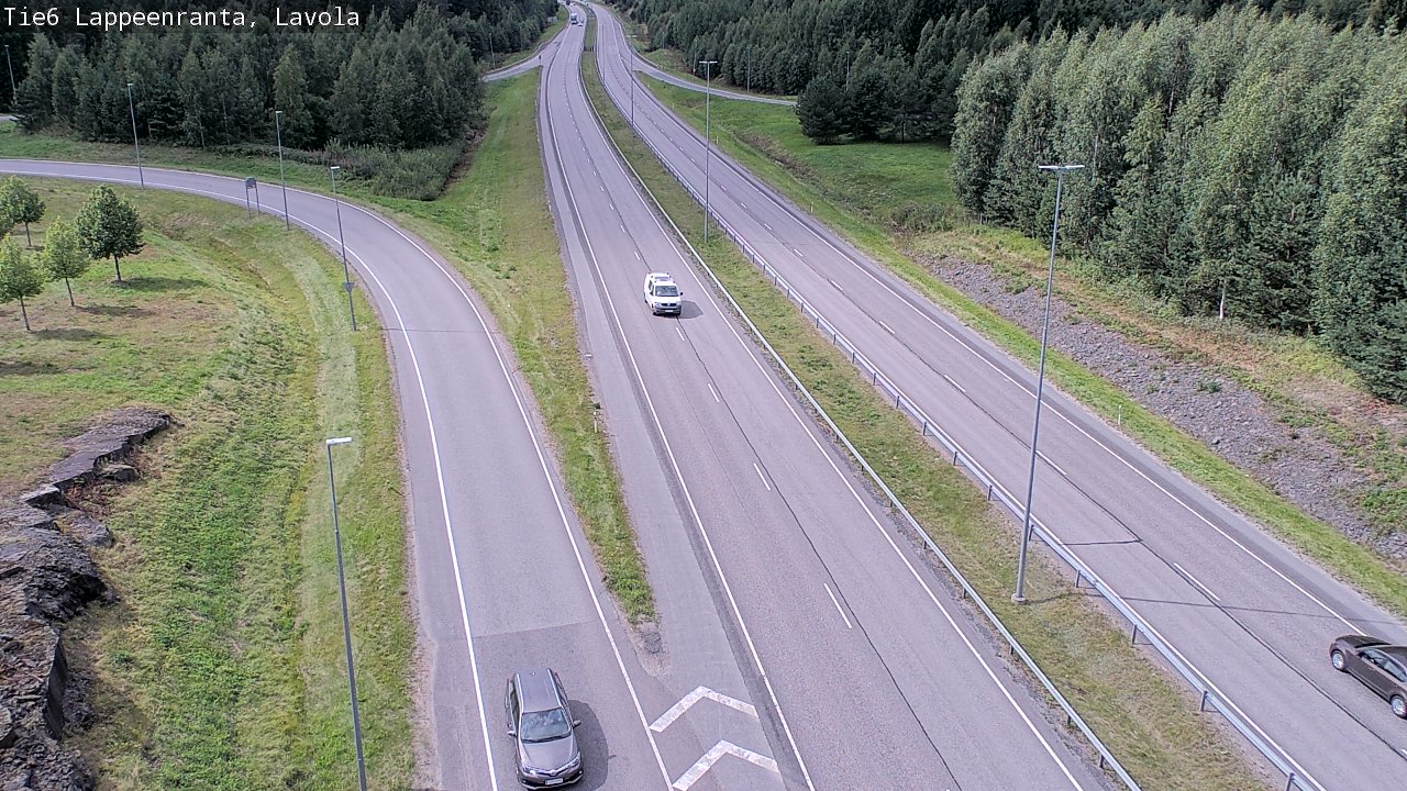 Kelikamerat Kuva Tie 6 Lappeenranta, Lavola, Lappeenranta, Etelä-Karjala
