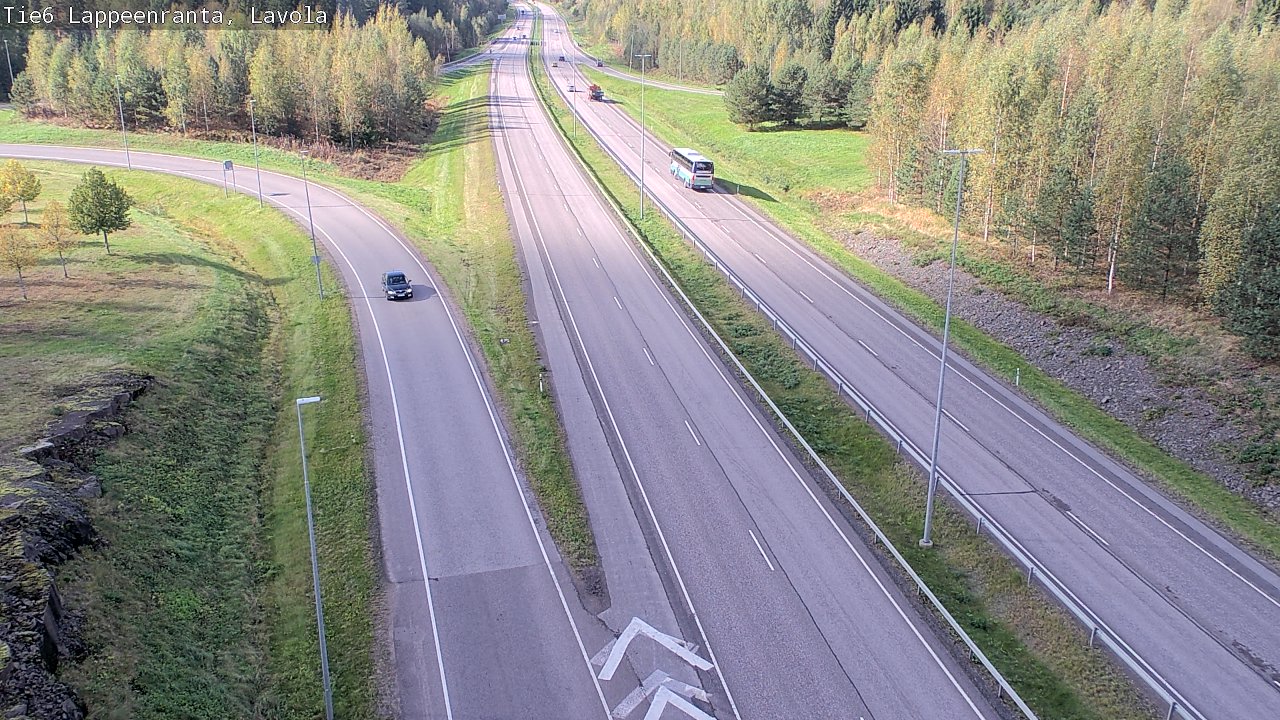 Kelikamerat Kuva Tie 6 Lappeenranta, Lavola, Lappeenranta, Etelä-Karjala