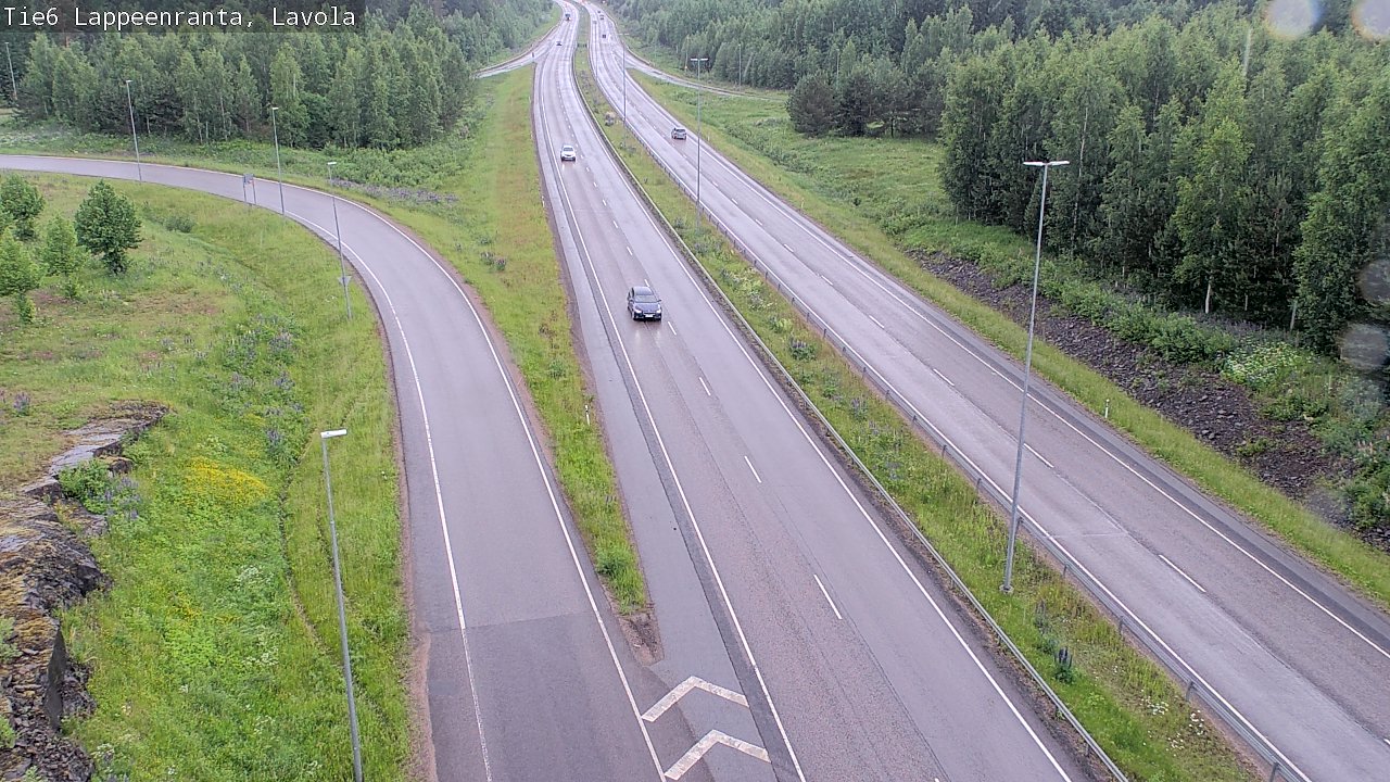 Kelikamerat Kuva Tie 6 Lappeenranta, Lavola, Lappeenranta, Etelä-Karjala