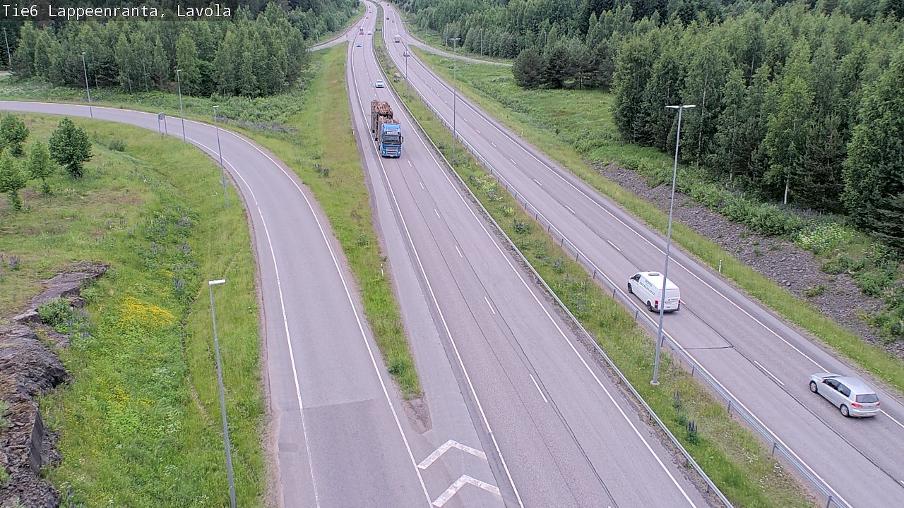 Kelikamerat Kuva Tie 6 Lappeenranta, Lavola, Lappeenranta, Etelä-Karjala
