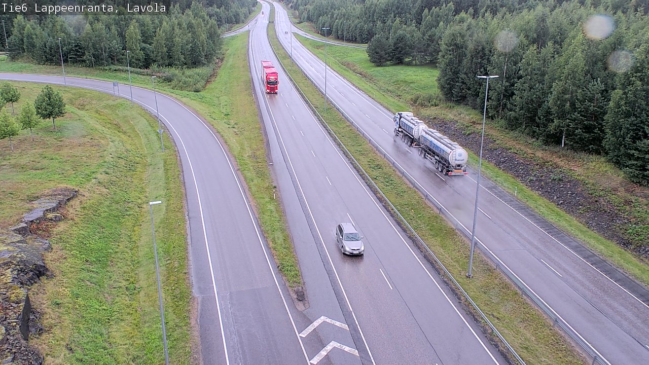 Kelikamerat Kuva Tie 6 Lappeenranta, Lavola, Lappeenranta, Etelä-Karjala