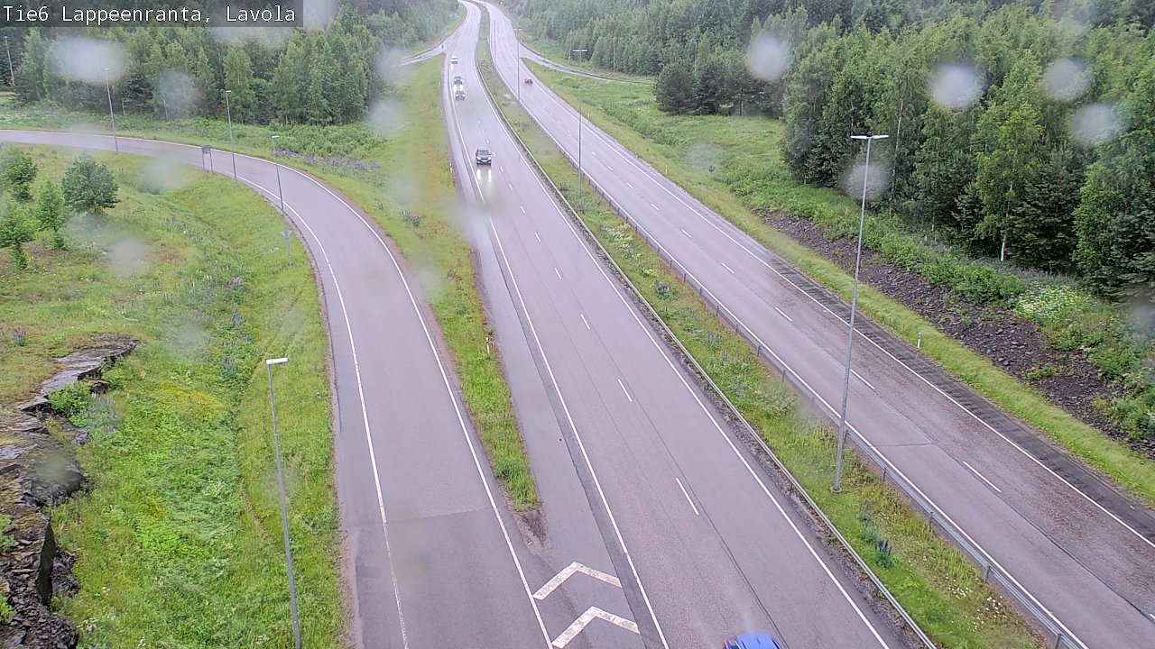 Kelikamerat Kuva Tie 6 Lappeenranta, Lavola, Lappeenranta, Etelä-Karjala