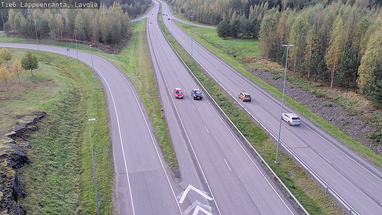 Kelikamerat Kuva Tie 6 Lappeenranta, Lavola, Lappeenranta, Etelä-Karjala