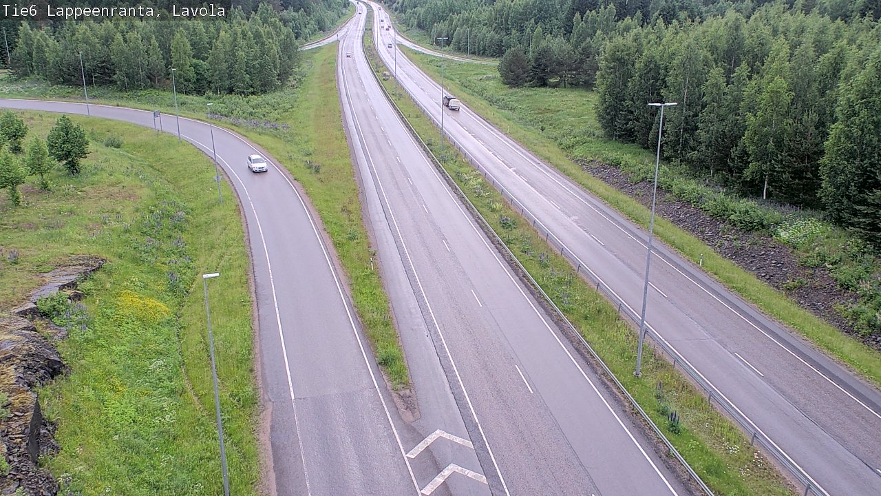 Kelikamerat Kuva Tie 6 Lappeenranta, Lavola, Lappeenranta, Etelä-Karjala