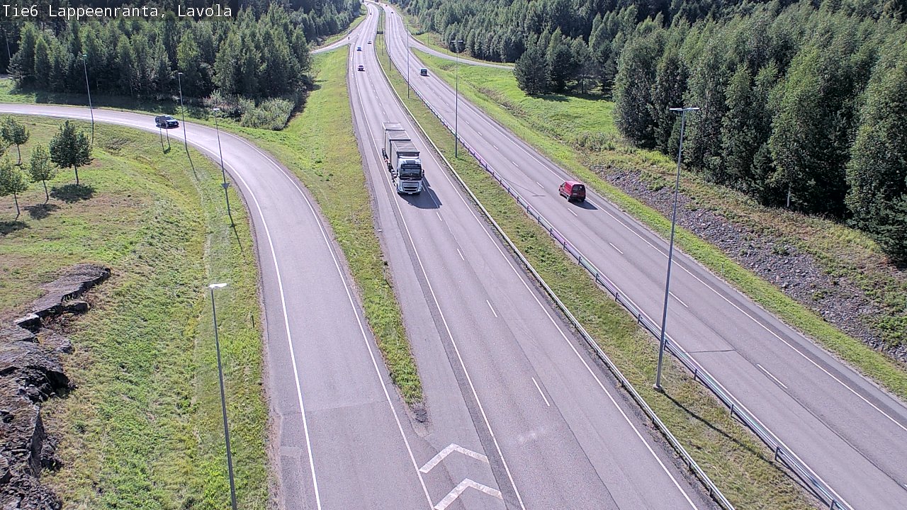 Kelikamerat Kuva Tie 6 Lappeenranta, Lavola, Lappeenranta, Etelä-Karjala