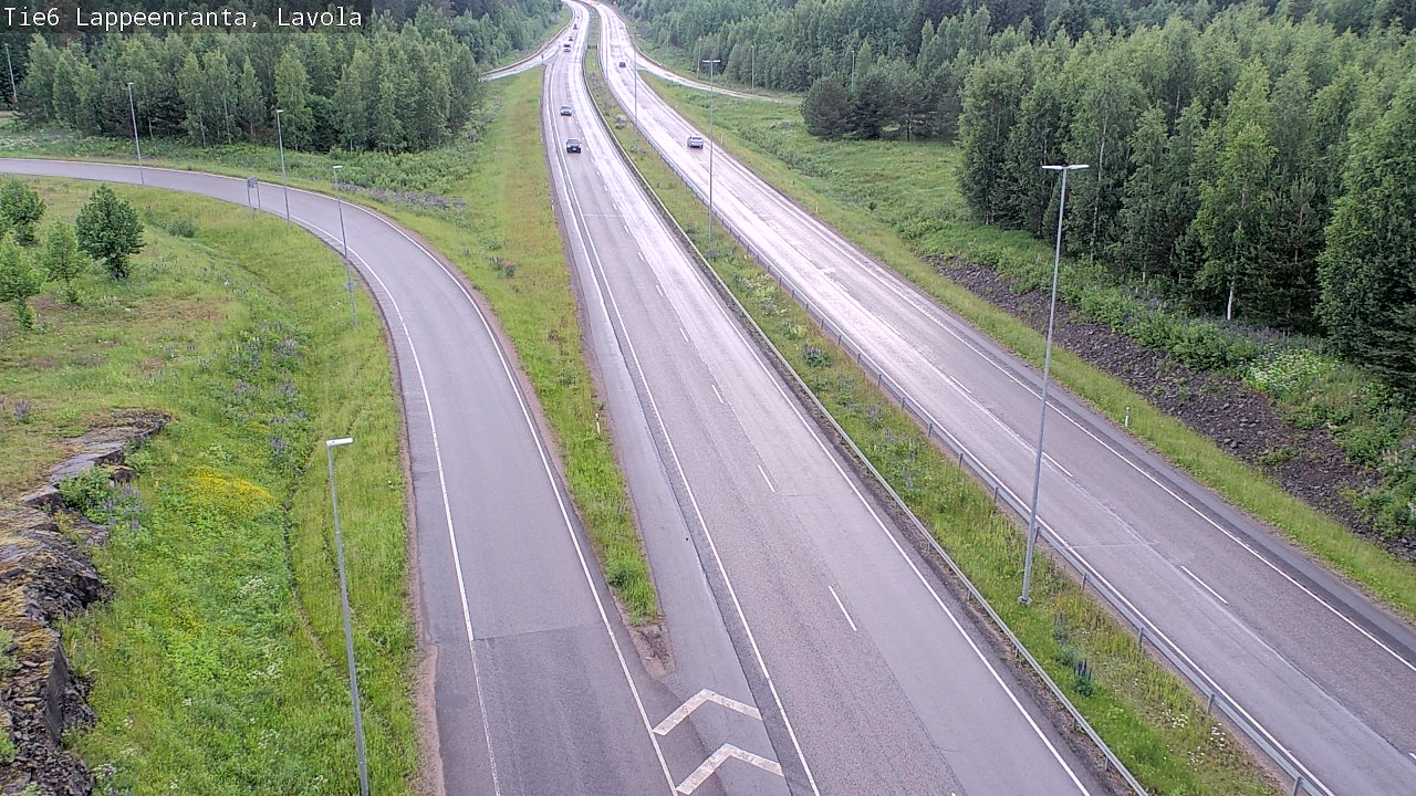Kelikamerat Kuva Tie 6 Lappeenranta, Lavola, Lappeenranta, Etelä-Karjala