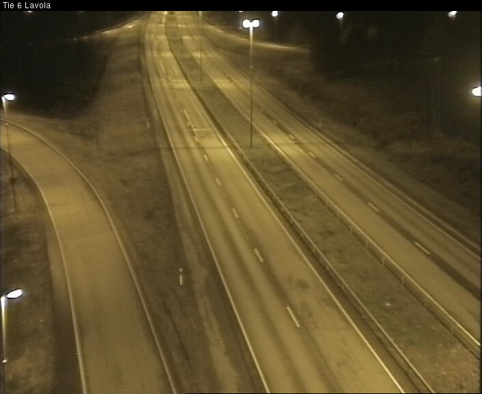 Weather Camera Image Road 6 Lappeenranta, Lavola, Lappeenranta, Etelä-Karjala