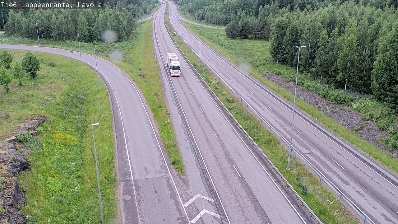 Kelikamerat Kuva Tie 6 Lappeenranta, Lavola, Lappeenranta, Etelä-Karjala