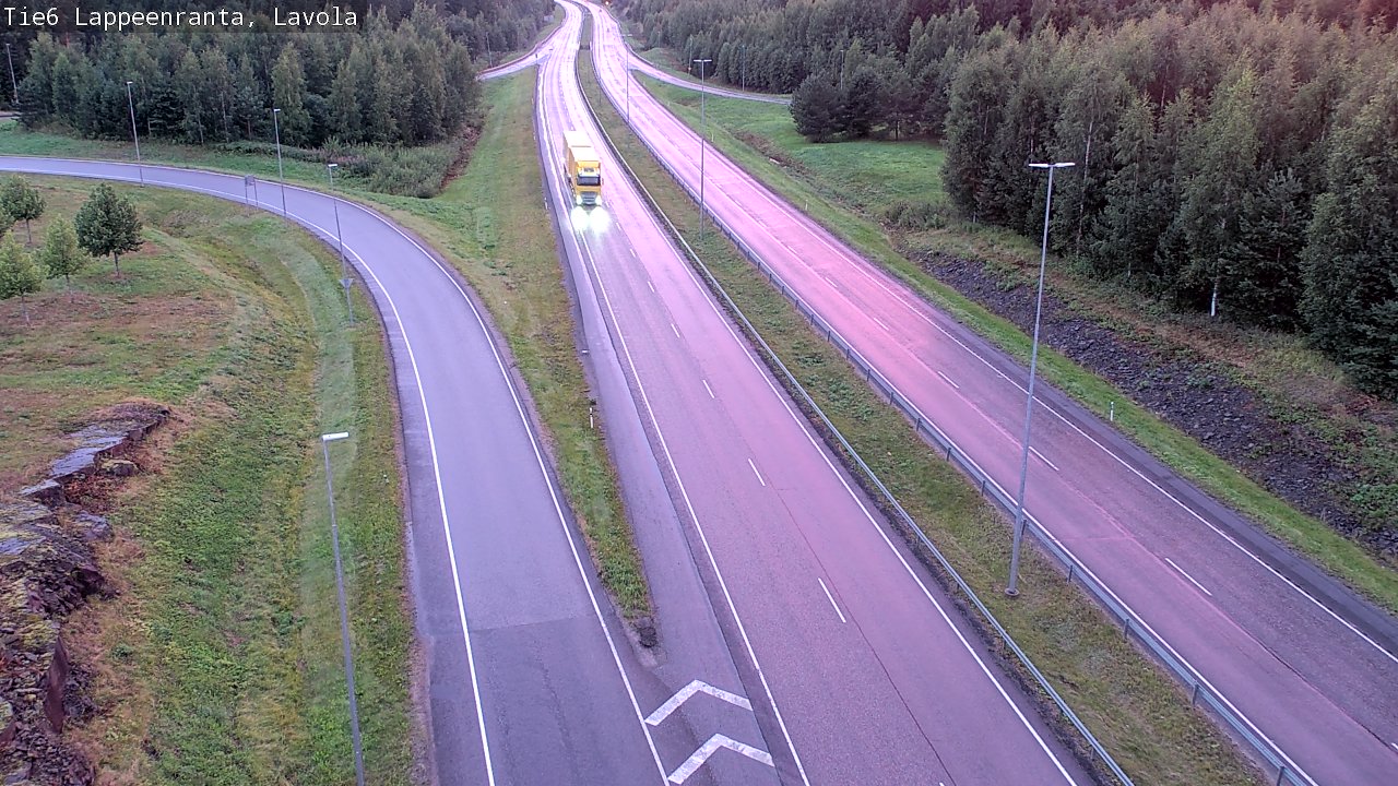 Kelikamerat Kuva Tie 6 Lappeenranta, Lavola, Lappeenranta, Etelä-Karjala