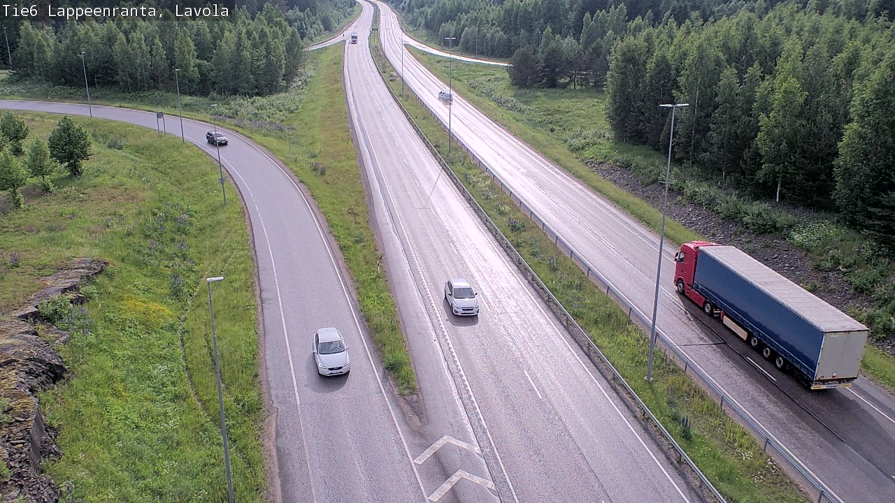 Kelikamerat Kuva Tie 6 Lappeenranta, Lavola, Lappeenranta, Etelä-Karjala