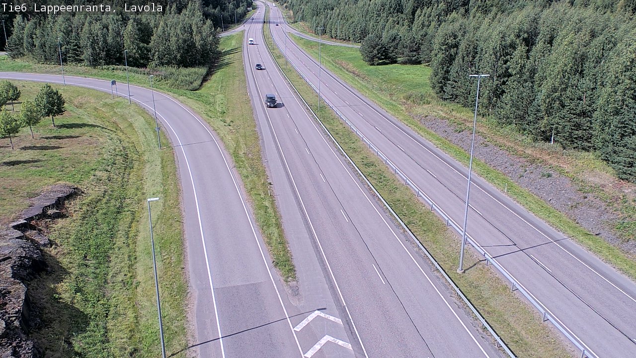 Kelikamerat Kuva Tie 6 Lappeenranta, Lavola, Lappeenranta, Etelä-Karjala