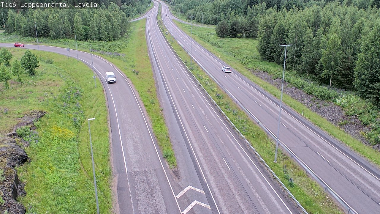 Kelikamerat Kuva Tie 6 Lappeenranta, Lavola, Lappeenranta, Etelä-Karjala