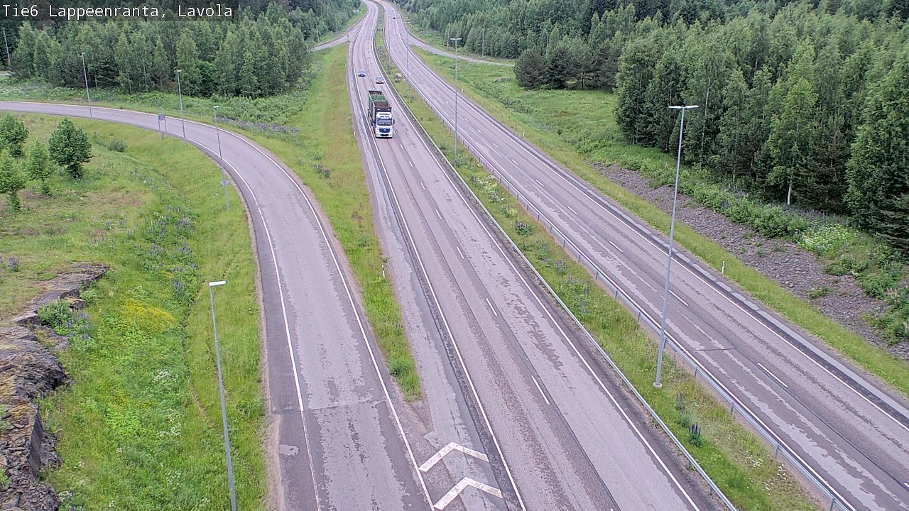 Kelikamerat Kuva Tie 6 Lappeenranta, Lavola, Lappeenranta, Etelä-Karjala